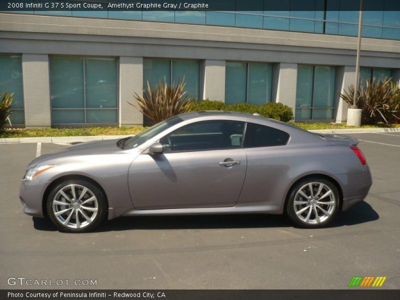  2008 G 37 S Sport Coupe Amethyst Graphite Gray