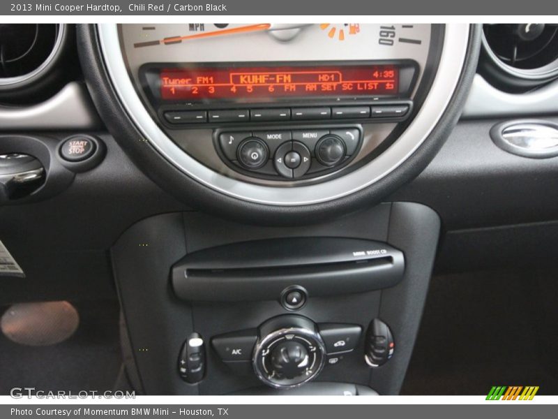 Chili Red / Carbon Black 2013 Mini Cooper Hardtop