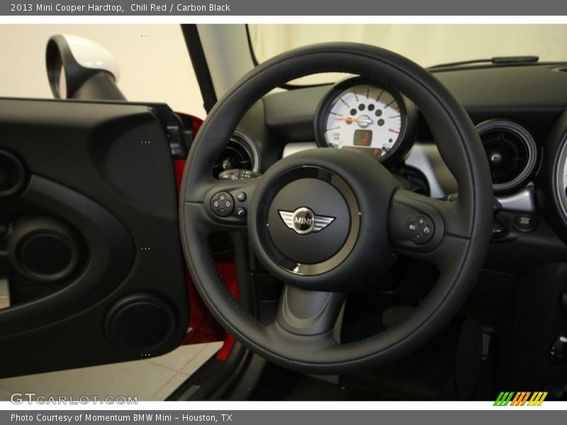 Chili Red / Carbon Black 2013 Mini Cooper Hardtop