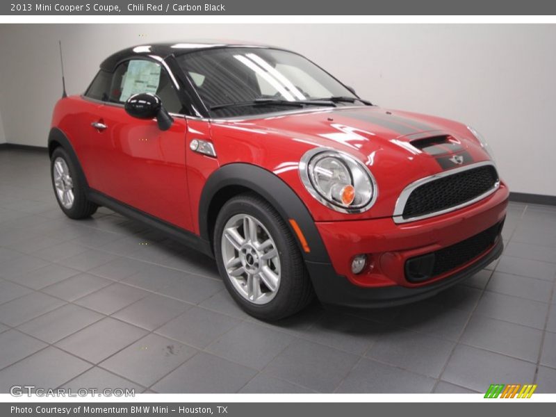 Front 3/4 View of 2013 Cooper S Coupe