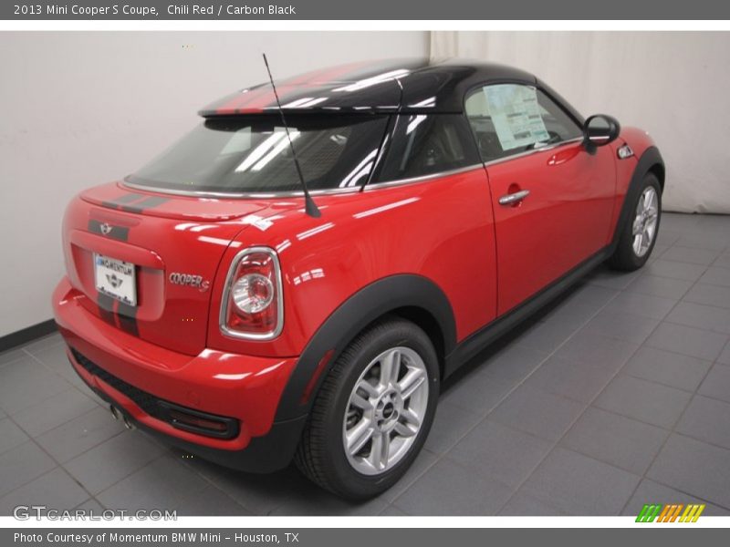 Chili Red / Carbon Black 2013 Mini Cooper S Coupe