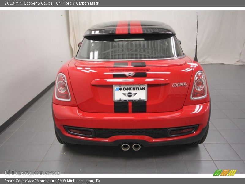 Chili Red / Carbon Black 2013 Mini Cooper S Coupe