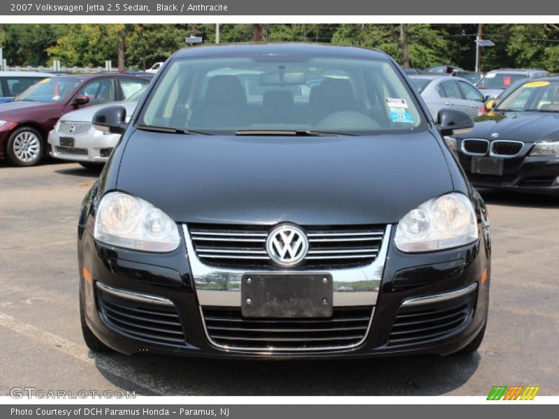 Black / Anthracite 2007 Volkswagen Jetta 2.5 Sedan