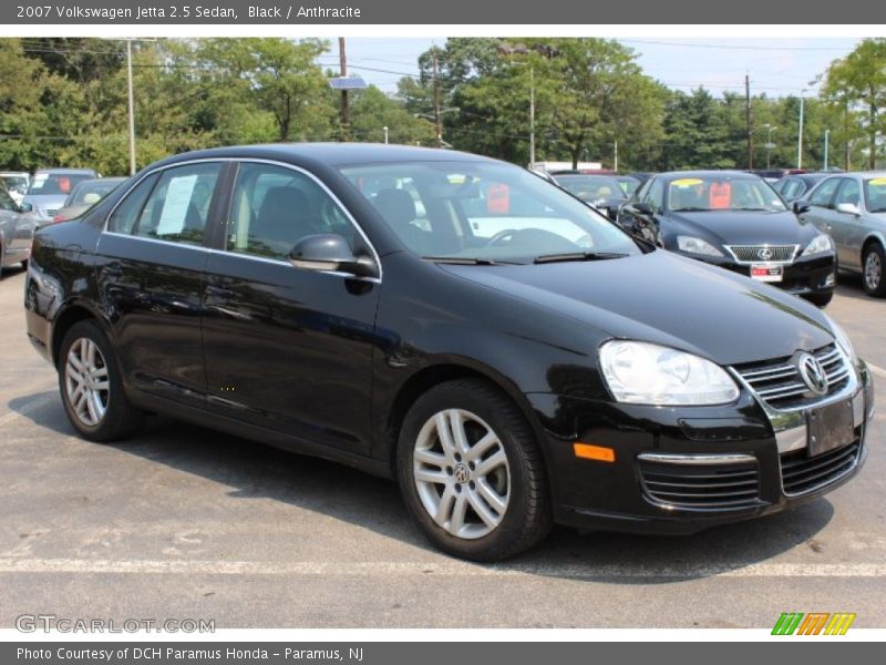 Black / Anthracite 2007 Volkswagen Jetta 2.5 Sedan