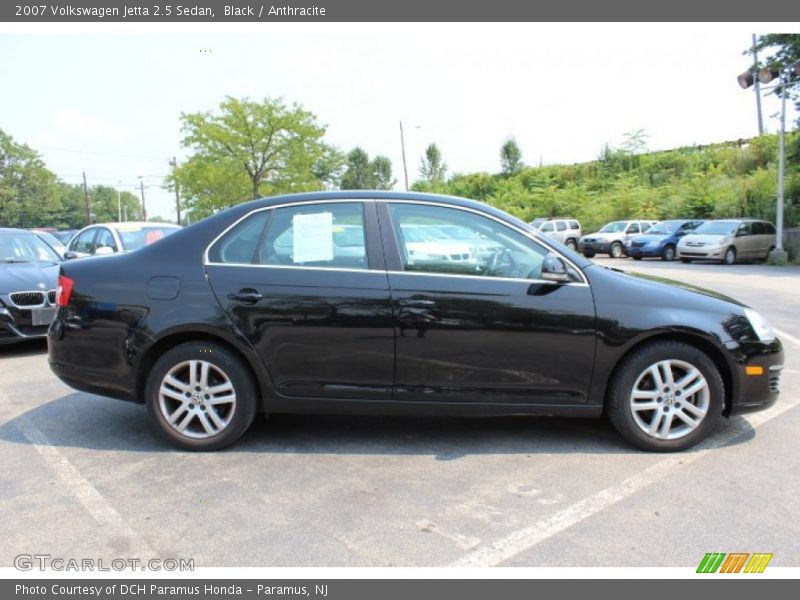 Black / Anthracite 2007 Volkswagen Jetta 2.5 Sedan