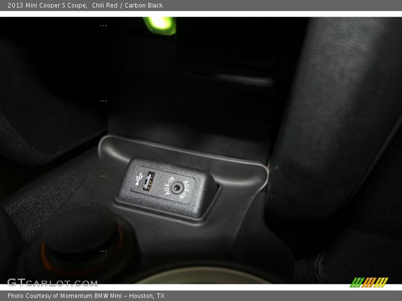 Chili Red / Carbon Black 2013 Mini Cooper S Coupe