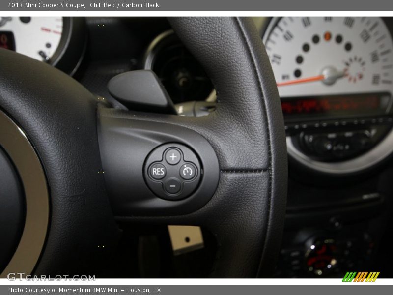 Chili Red / Carbon Black 2013 Mini Cooper S Coupe