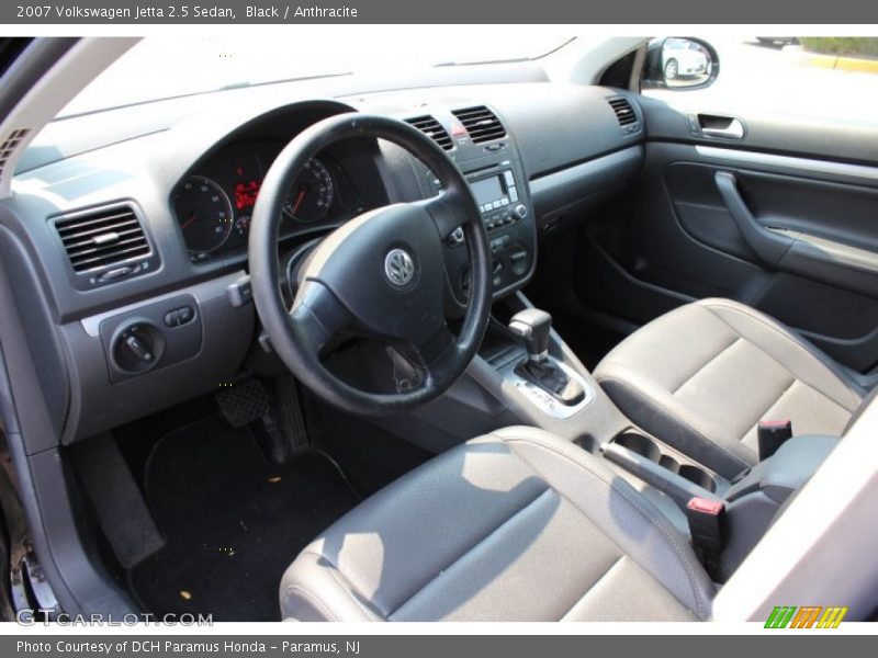 Black / Anthracite 2007 Volkswagen Jetta 2.5 Sedan