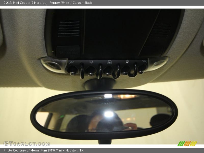 Pepper White / Carbon Black 2013 Mini Cooper S Hardtop
