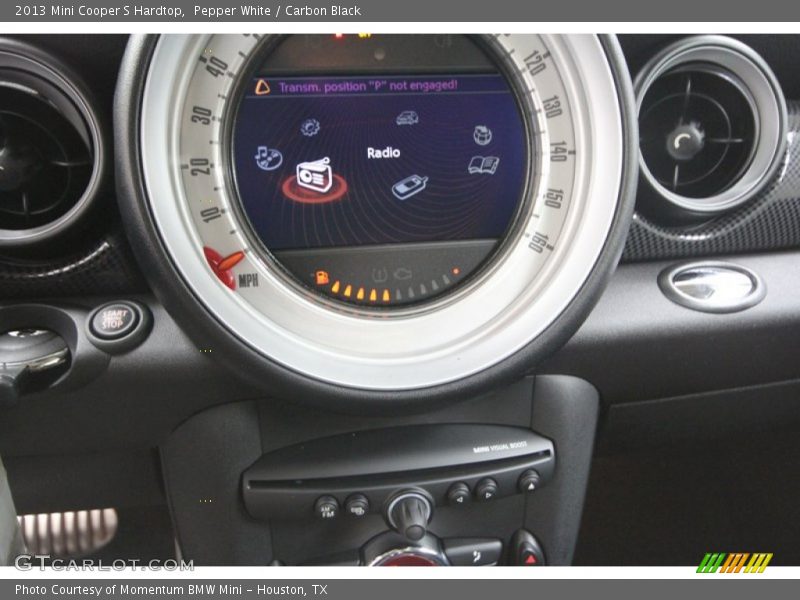 Pepper White / Carbon Black 2013 Mini Cooper S Hardtop