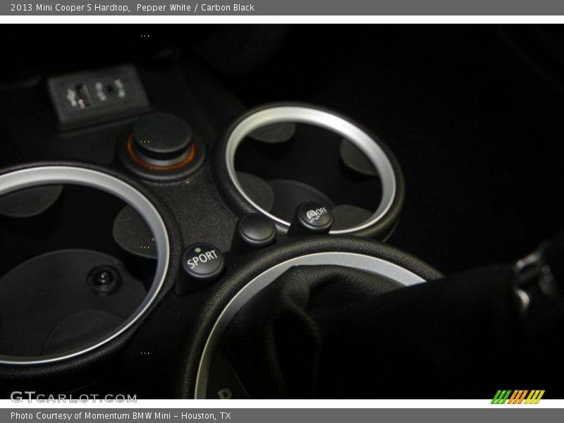 Pepper White / Carbon Black 2013 Mini Cooper S Hardtop