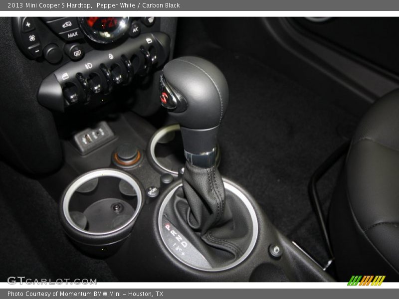 Pepper White / Carbon Black 2013 Mini Cooper S Hardtop