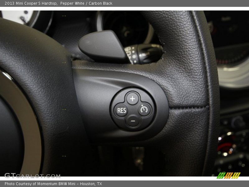 Pepper White / Carbon Black 2013 Mini Cooper S Hardtop