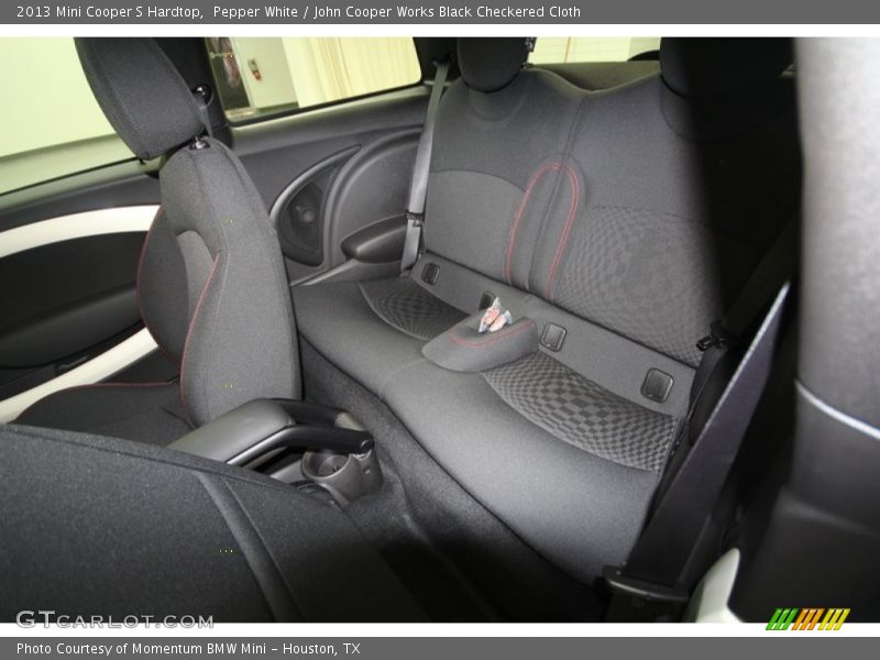 Rear Seat of 2013 Cooper S Hardtop