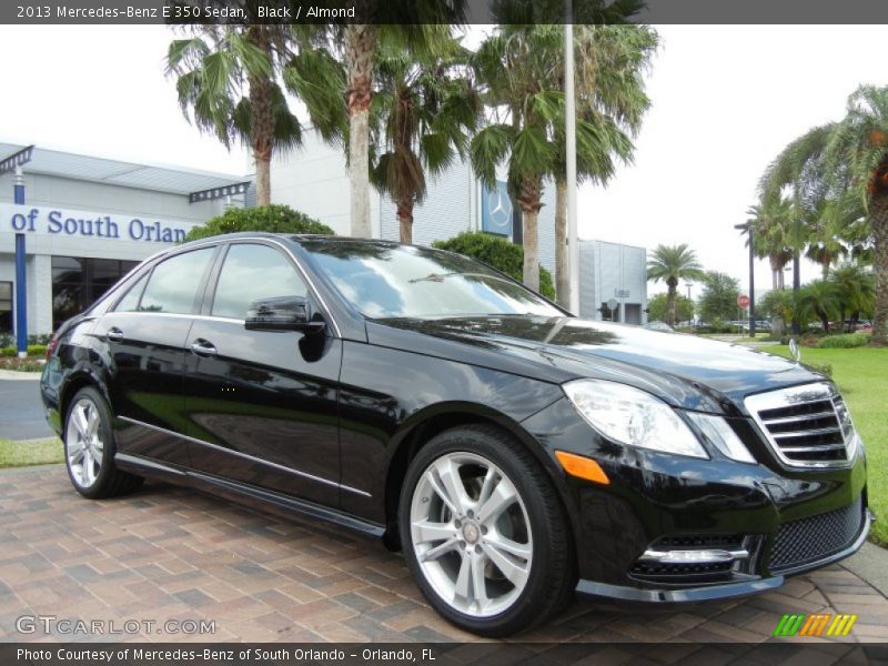 Black / Almond 2013 Mercedes-Benz E 350 Sedan
