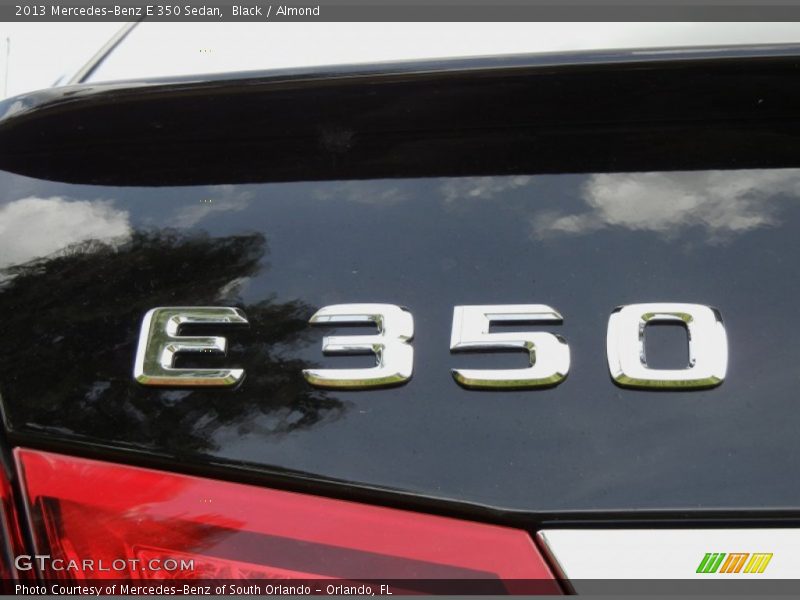 Black / Almond 2013 Mercedes-Benz E 350 Sedan