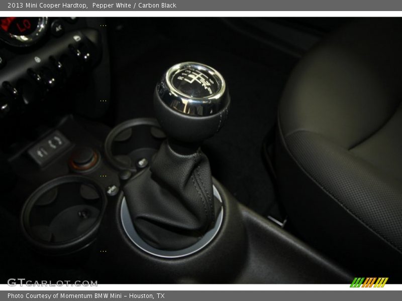 Pepper White / Carbon Black 2013 Mini Cooper Hardtop