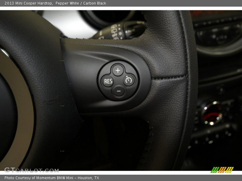 Pepper White / Carbon Black 2013 Mini Cooper Hardtop