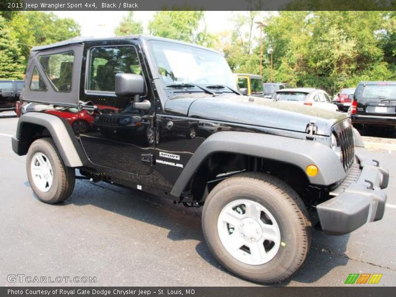 Front 3/4 View of 2013 Wrangler Sport 4x4