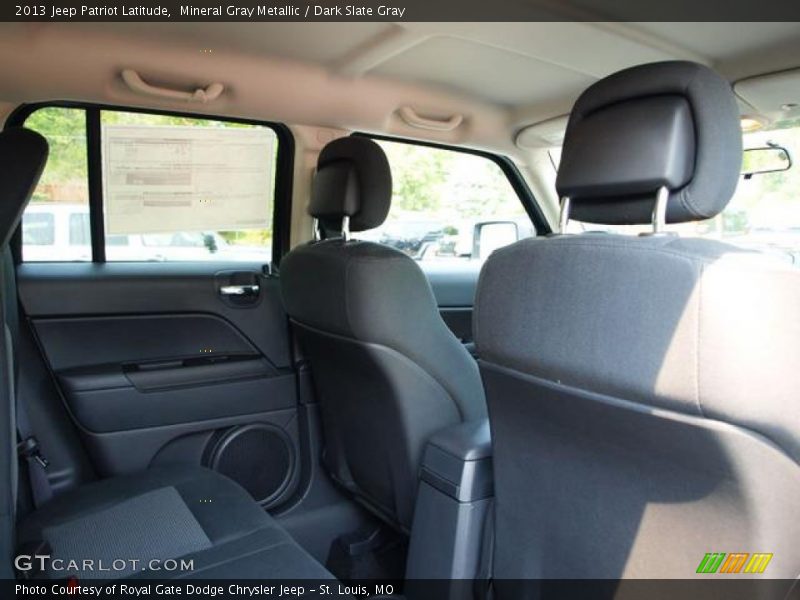 Mineral Gray Metallic / Dark Slate Gray 2013 Jeep Patriot Latitude