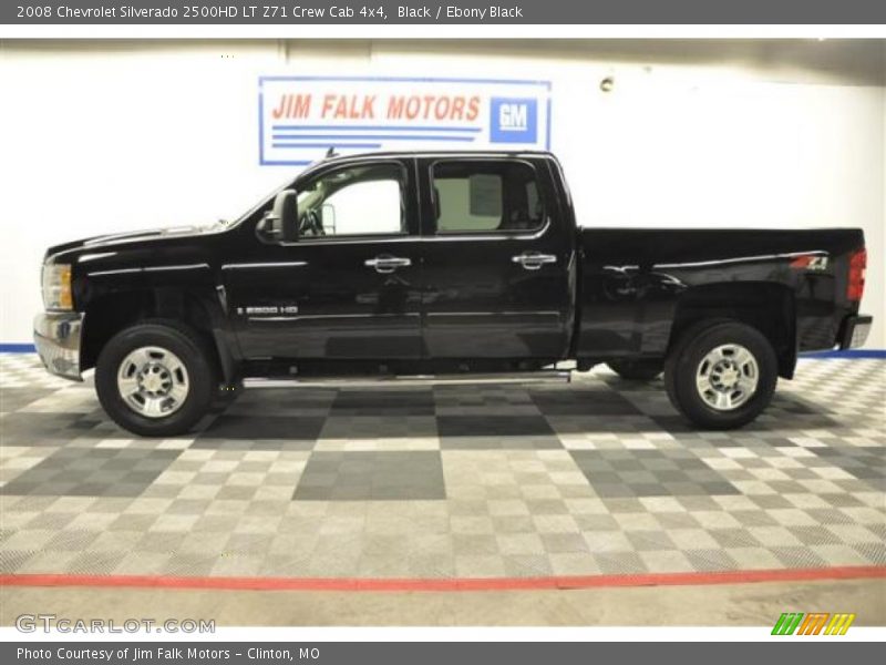 Black / Ebony Black 2008 Chevrolet Silverado 2500HD LT Z71 Crew Cab 4x4