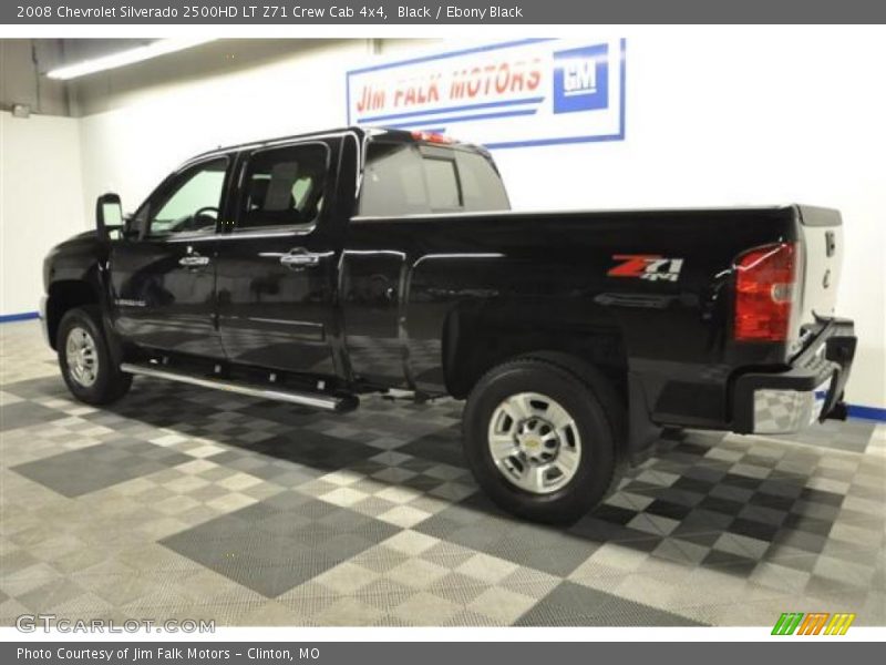 Black / Ebony Black 2008 Chevrolet Silverado 2500HD LT Z71 Crew Cab 4x4