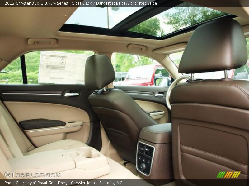  2013 300 C Luxury Series Dark Frost Beige/Light Frost Beige Interior