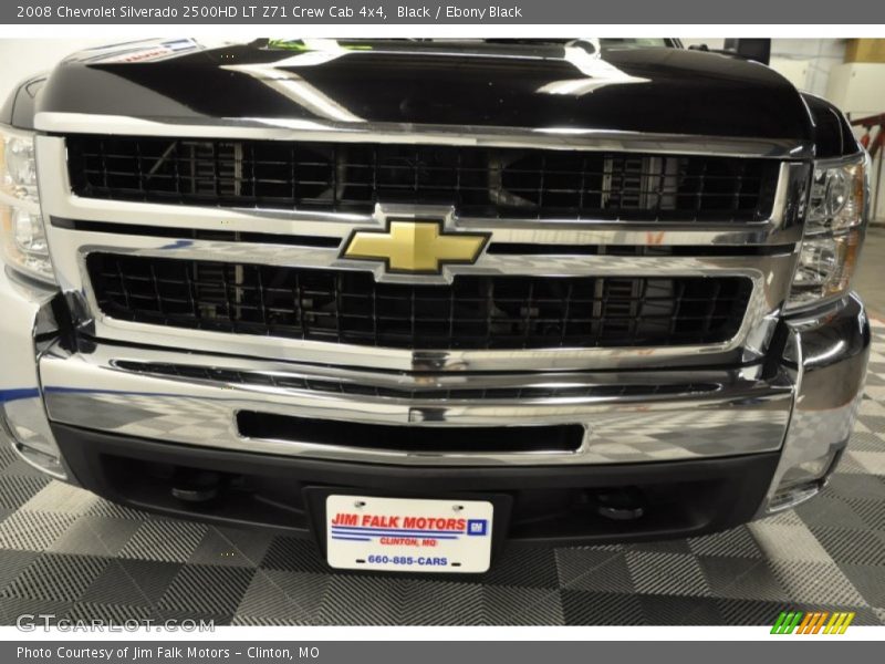 Black / Ebony Black 2008 Chevrolet Silverado 2500HD LT Z71 Crew Cab 4x4