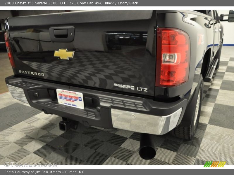 Black / Ebony Black 2008 Chevrolet Silverado 2500HD LT Z71 Crew Cab 4x4