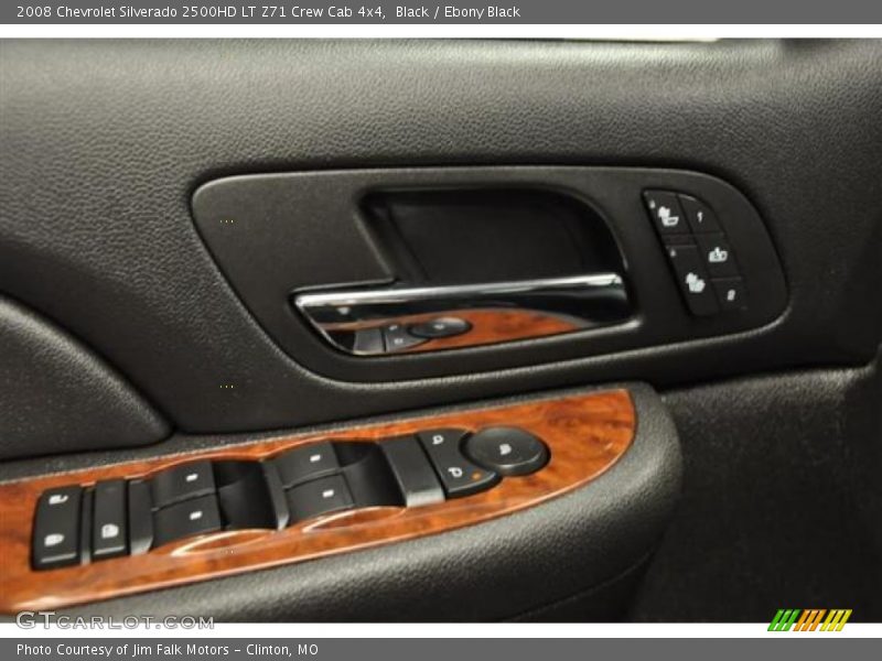 Black / Ebony Black 2008 Chevrolet Silverado 2500HD LT Z71 Crew Cab 4x4