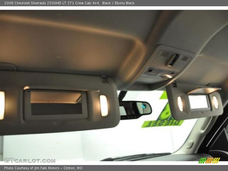 Black / Ebony Black 2008 Chevrolet Silverado 2500HD LT Z71 Crew Cab 4x4