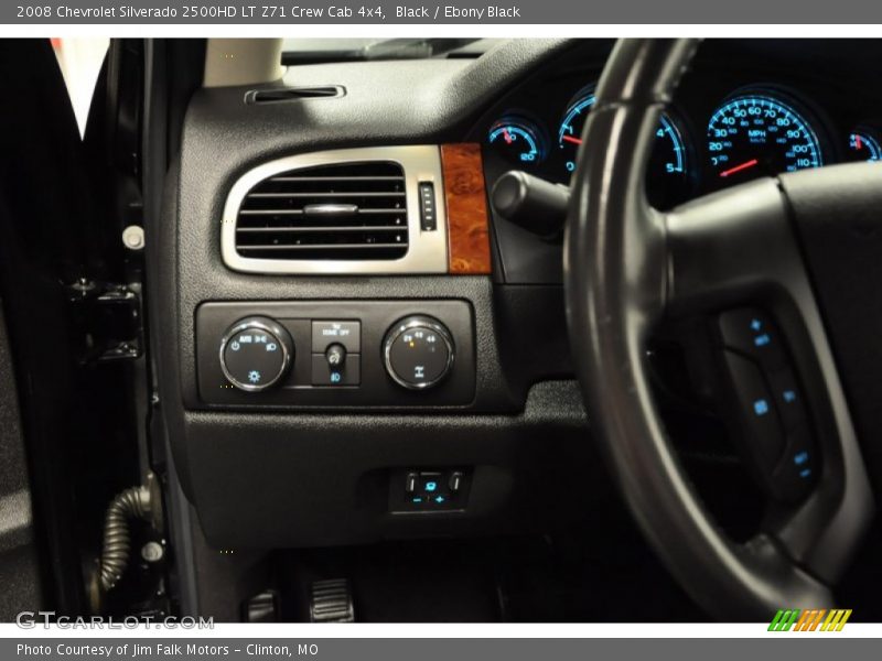 Black / Ebony Black 2008 Chevrolet Silverado 2500HD LT Z71 Crew Cab 4x4