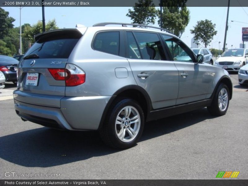 Silver Grey Metallic / Black 2006 BMW X3 3.0i