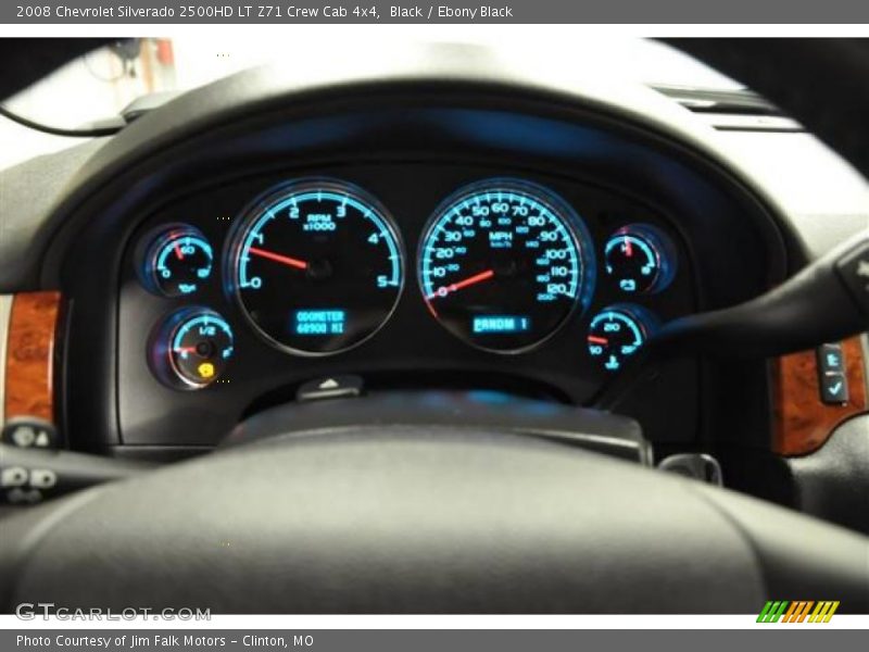 Black / Ebony Black 2008 Chevrolet Silverado 2500HD LT Z71 Crew Cab 4x4