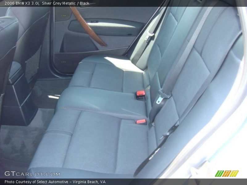 Silver Grey Metallic / Black 2006 BMW X3 3.0i