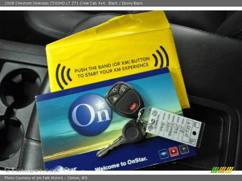 Black / Ebony Black 2008 Chevrolet Silverado 2500HD LT Z71 Crew Cab 4x4