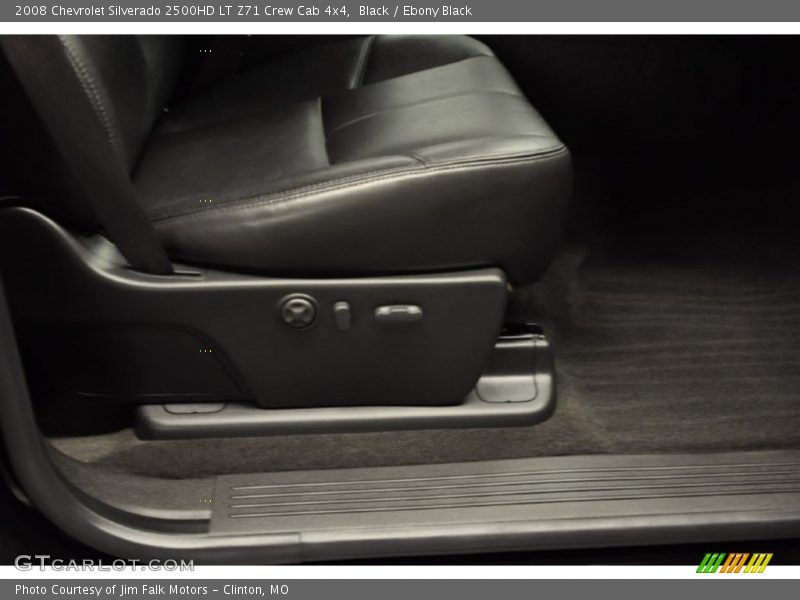 Black / Ebony Black 2008 Chevrolet Silverado 2500HD LT Z71 Crew Cab 4x4