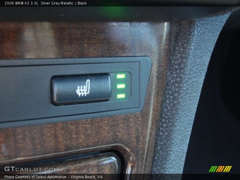 Silver Grey Metallic / Black 2006 BMW X3 3.0i