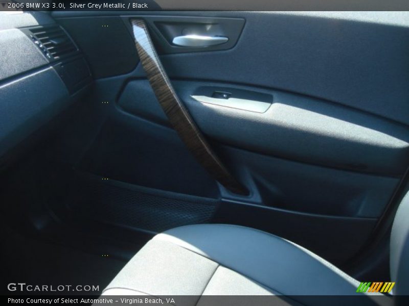 Silver Grey Metallic / Black 2006 BMW X3 3.0i