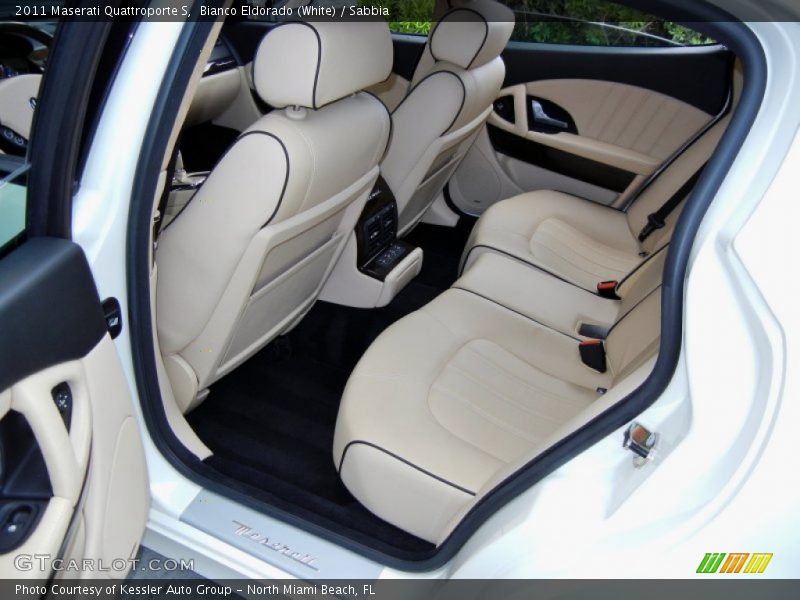 Rear Seat of 2011 Quattroporte S