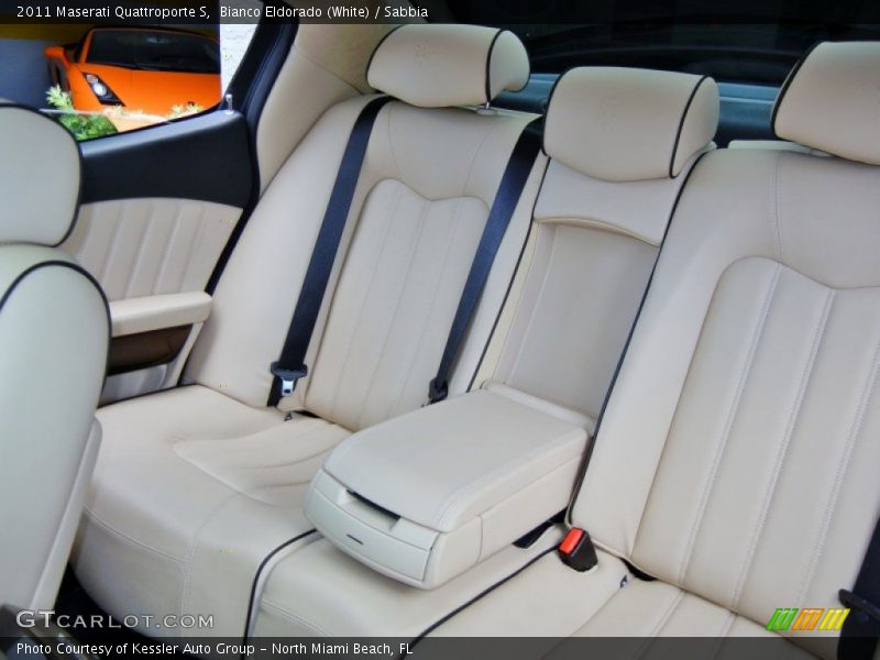 Rear Seat of 2011 Quattroporte S