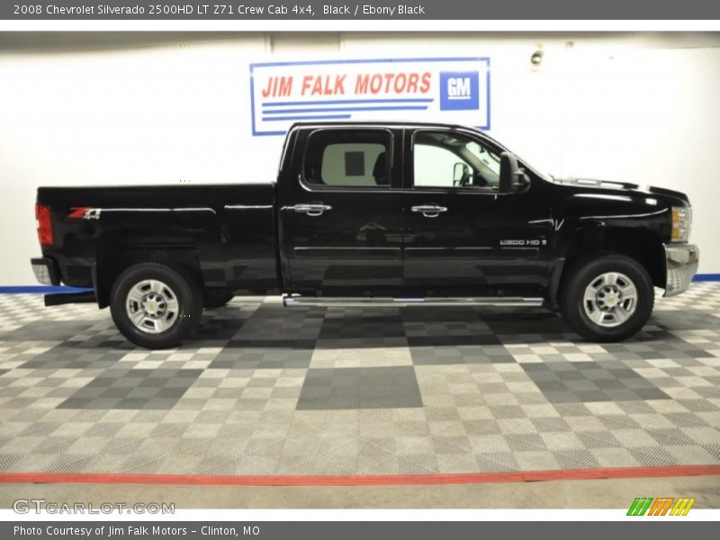 Black / Ebony Black 2008 Chevrolet Silverado 2500HD LT Z71 Crew Cab 4x4