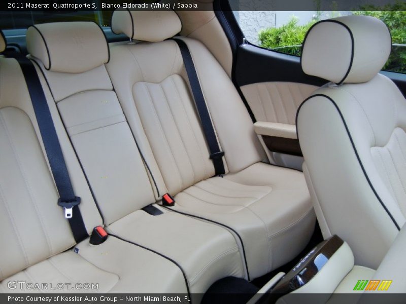 Rear Seat of 2011 Quattroporte S