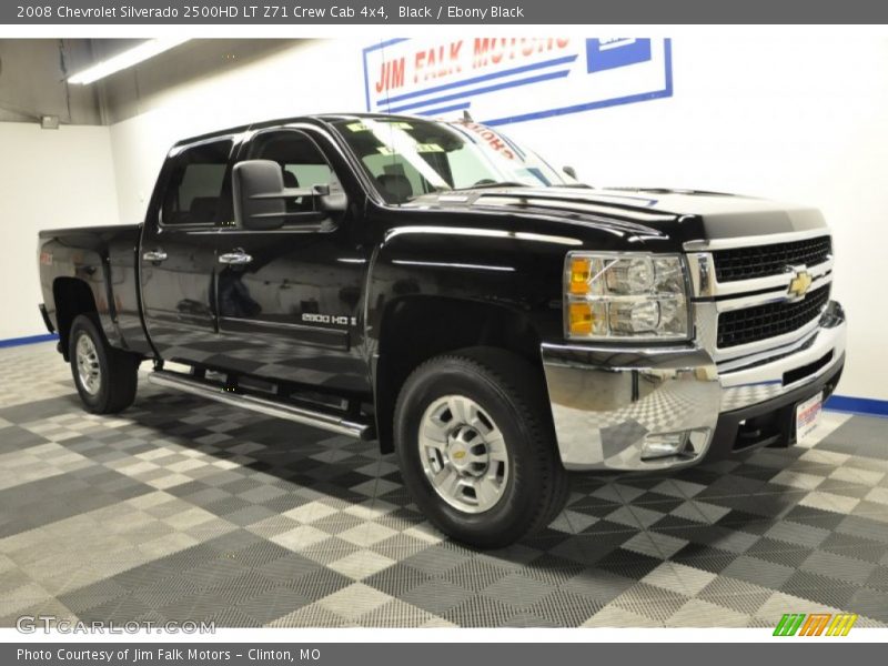 Black / Ebony Black 2008 Chevrolet Silverado 2500HD LT Z71 Crew Cab 4x4