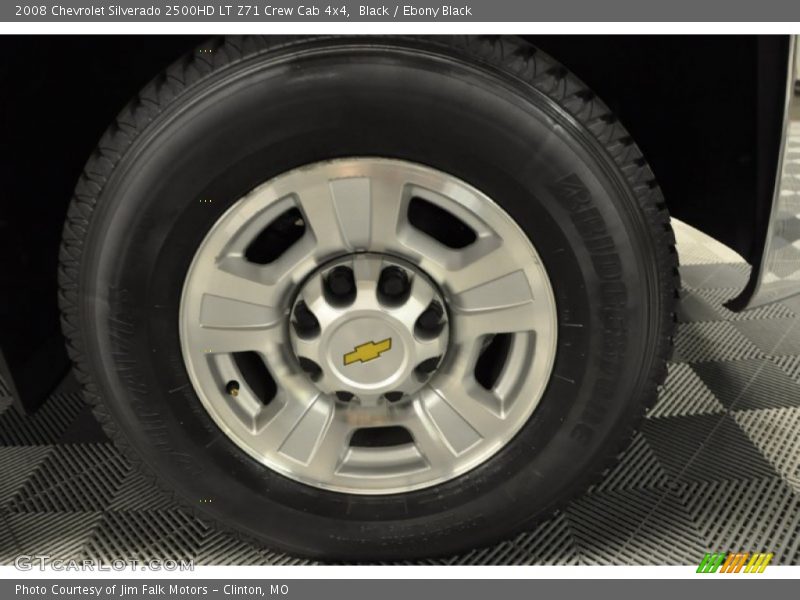 Black / Ebony Black 2008 Chevrolet Silverado 2500HD LT Z71 Crew Cab 4x4