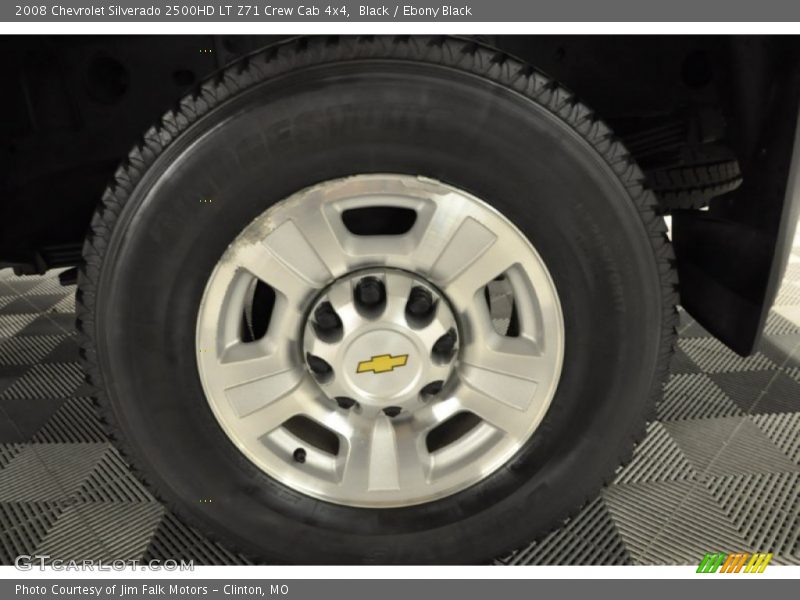 Black / Ebony Black 2008 Chevrolet Silverado 2500HD LT Z71 Crew Cab 4x4