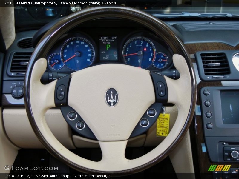  2011 Quattroporte S Steering Wheel