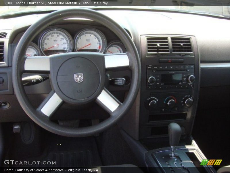 Dashboard of 2008 Charger SE