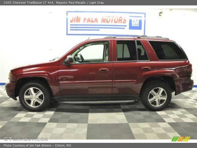 Majestic Red Metallic / Light Gray 2005 Chevrolet TrailBlazer LT 4x4