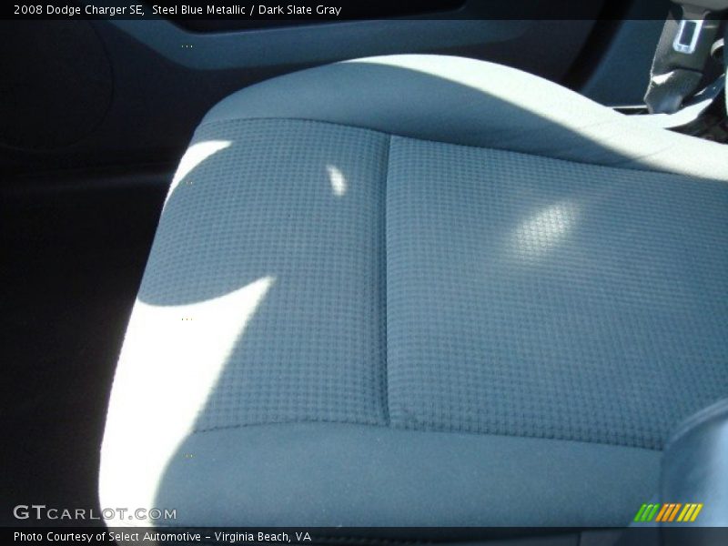 Steel Blue Metallic / Dark Slate Gray 2008 Dodge Charger SE
